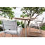 Reef Outdoor Square Teak Dining Table-19003931-36310508