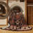 Machine Washable Persian Brown Area Rug-344954348