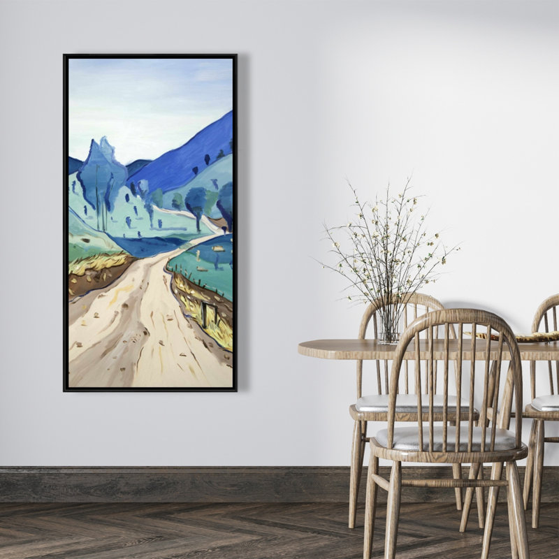 Tuscany trail - 24"x48" Framed canvas