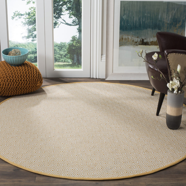 Dryden Hand Woven Cotton Geometric Rug