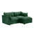Chenille verte