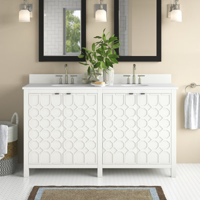 Ensemble de meuble-lavabo double 59,5 "Barkley