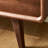 Elegant black walnut TV cabinet