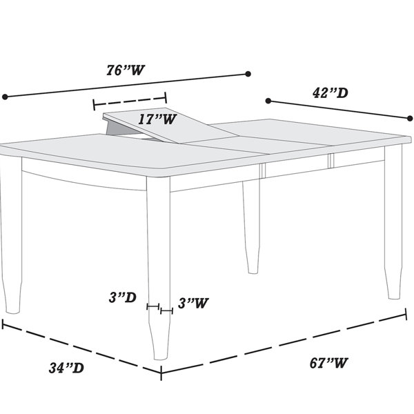 Dimensions du produit