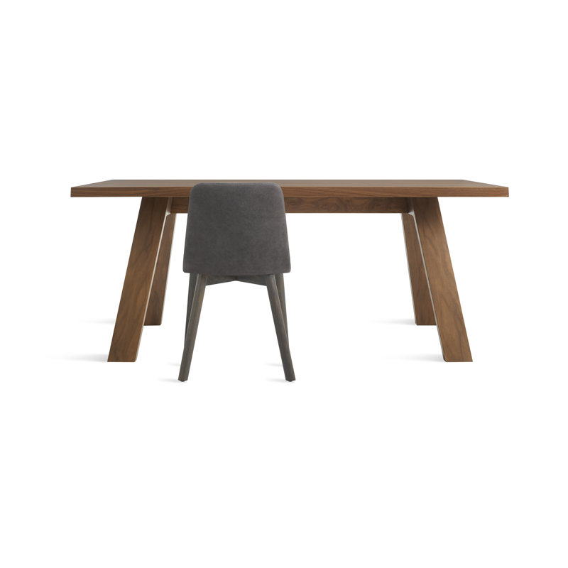 A Walk in the Park Solid Wood Dining Table, 38" W x 72" L, Walnut