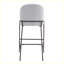 Tabouret de bar rembourré en métal-967506408