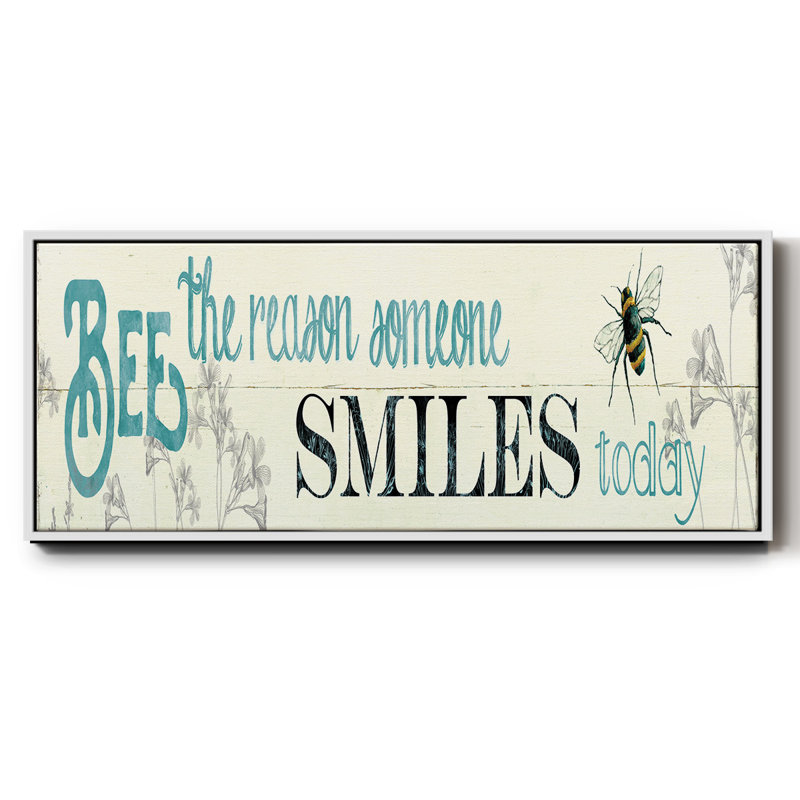 Bee The Raison - Toile encadrée, H 24 po x l 60 po