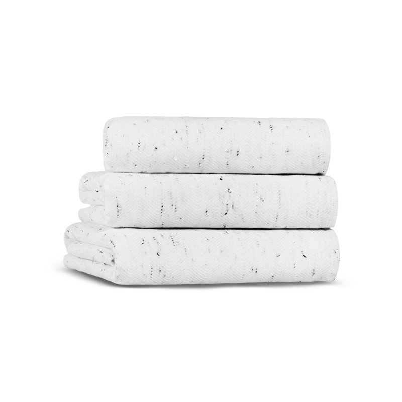 Premium 100% Cotton Hand Towel, White, 19.7 x 35.4 inches | 420 GSM for Ultra-Absorbency | Gentle Machine Washable, Tumble Dry Low | Soft and Luxurious for Home, Spa, Gym, and Travel Use