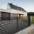 Steel Dual Swing Driveway Gate - MILAN Style-59339134