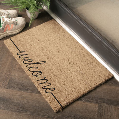 Non-Slip No Pattern Doormat