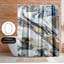 Americanflat 71x74 Shower Curtain - Abstract Shower Curtain - Space Giant by PI Creative Art