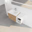 Lavabo de salle de bain mural 36 po, porte à fermeture douce, capacité de rangement suffisante de 36 po avec amplement-2135190217-2135190216