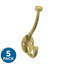 Crochets muraux en nickel Franklin-98540455