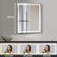 Miroir de salle de bain DEL