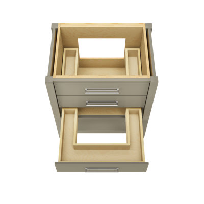 Kiawah Three-Drawer Single Bath Vanity