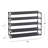 5 Tier Adjustable Fabric Shoe Rack Storage Organizer Stackable Shoe Shelf(set of 2)-1143593999