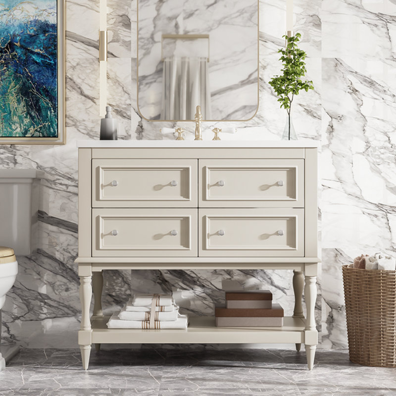 Armoire décorative, Blanc