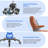 Mikial 500lbs Big and Tall Executive Office Chair - Breathable Leather, 3D Arms, & Air-Compressed Lumbar Support-2040137195