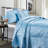 4 Piece Quilted Satin Bedspread Set-826307613-868318637