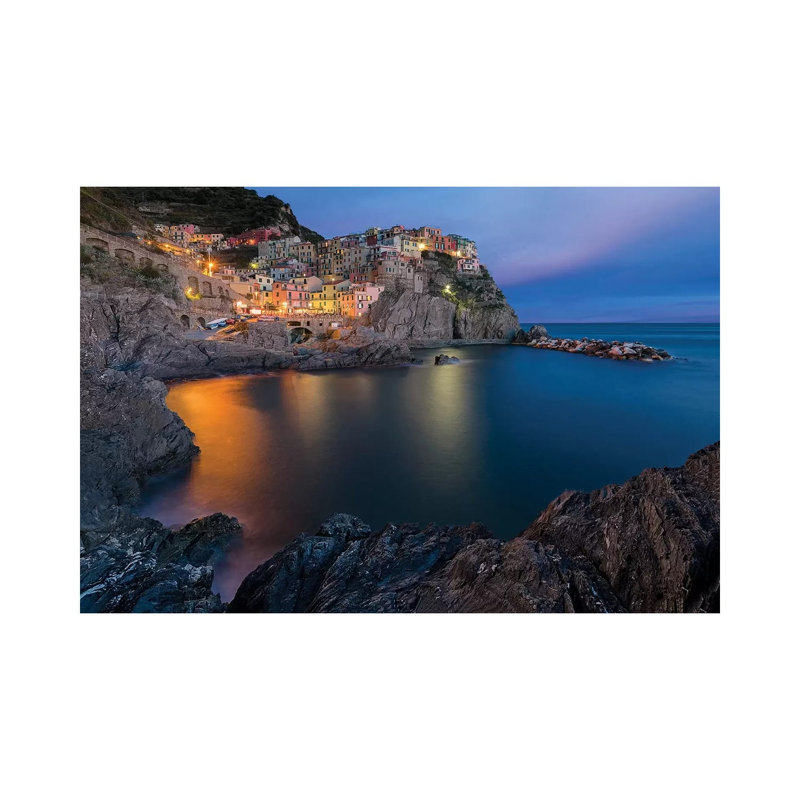 Manarola Lifestyle by Renee Doyle - Wrapped Canvas Gallery-Wrapped Canvas Giclée, 66.04 cm H x 45.72 cm W x 1.91 cm D