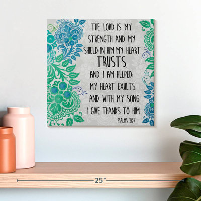 Verset biblique Tergel Paisley II