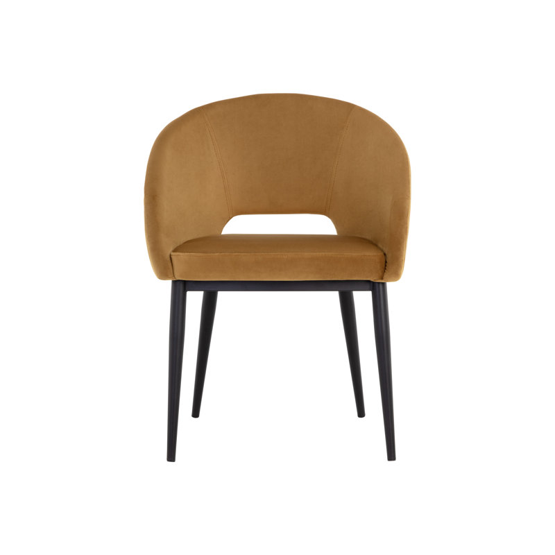 Upholstered Dining Chair, Brown