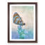 Butterfly Perched upon a Flower - Picture Frame Graphic Art Print-56862664-56862666