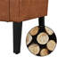 Modern Accent Chair Upholstered rmchair with Tufted High Back