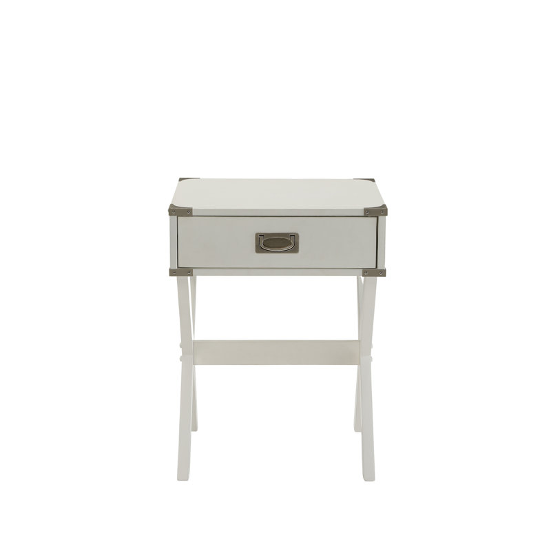 Table d'appoint Babs, Blanc