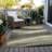 Machine Washable Indoor/Outdoor Chayden ACN1098 Taupe Rug-100135604