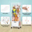 Organisateur de rangement en métal pour peluches, jouet de zoo, grand porte-peluches