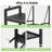 Benjam 27.56'' Wide Hall Tree with Bench and Shoe Storage-1981760955