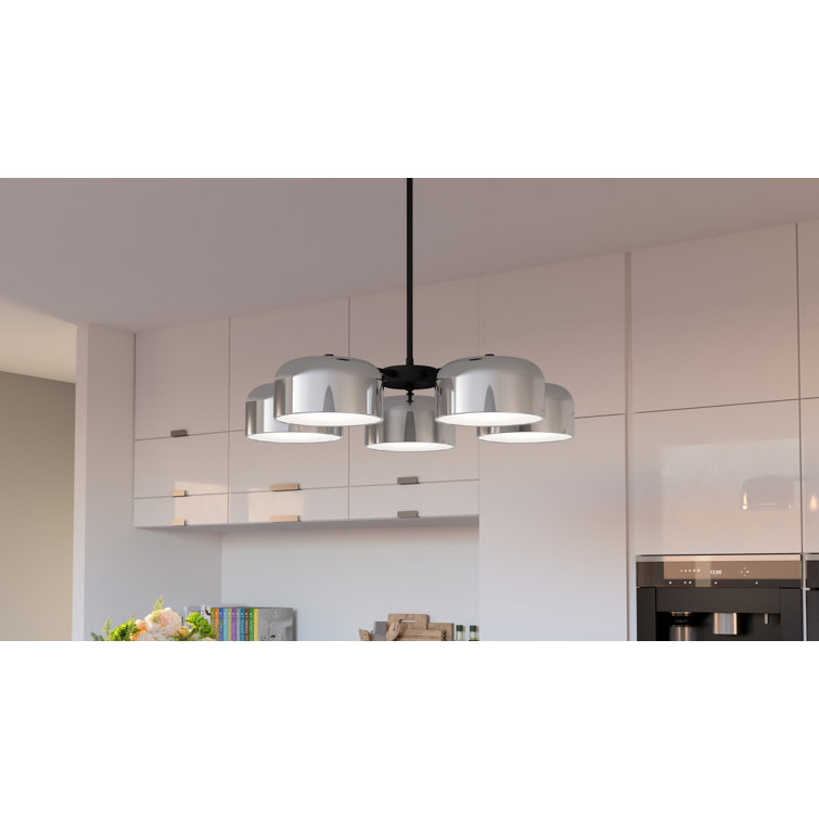 Gabriel 5 - Light Dimmable LED Geometric Chandelier