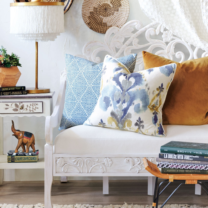 Aoki Linen Square Pillow Cover & Insert