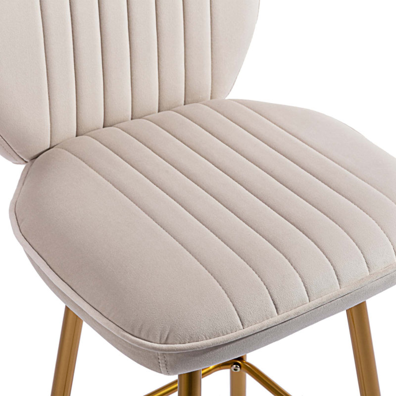 Tabouret de bar 27,56 po Aquilae, 1, Beige