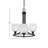 Paramount 3 Light Uplight Chandelier-84447348