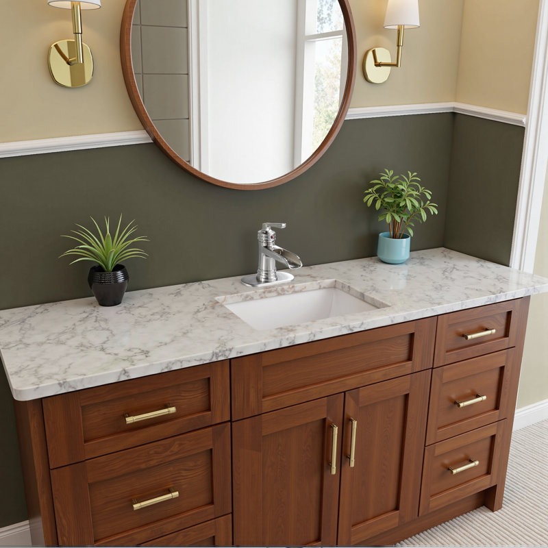 Forious® Ultra Single-hole Single-handle Bathroom Faucet With Drain Assembly, Brushed Nickel