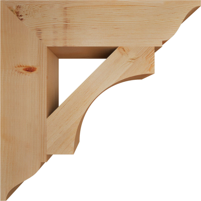 Support traditionnel Westlake, Lisse, H 26 po x l 5,5 po x P 26 po, Douglas