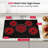 30 in. 5 Elements Radiant Electric Cooktop, Built-in Black Ceramic Glass Stove Top with Dual Size Power Burner