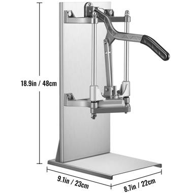 VEVOR Commercial Can Opener, 18.9/48cm Long, Stainless Steel