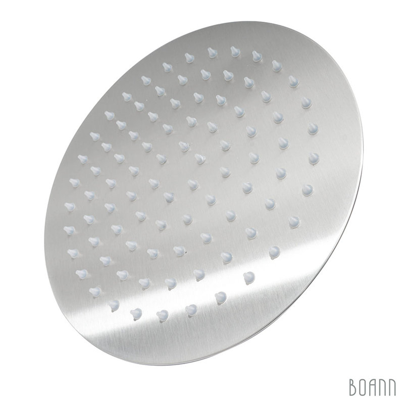 Tête de douche rain, Nickel brossé