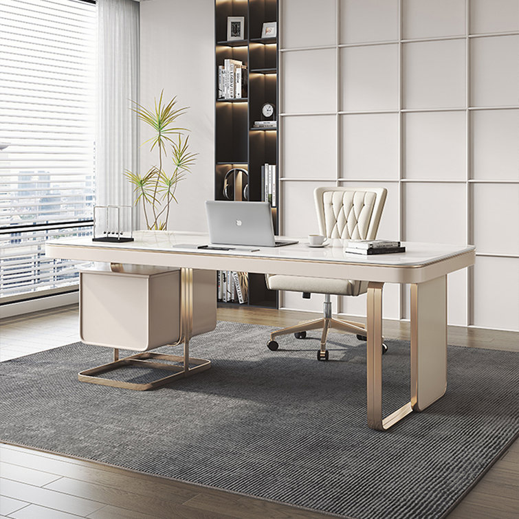 Luxurious Home Office Computer Desk Brayden Studio Size: 29.5 H x 63 W x 27.5 D