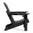 HDPE Outdoor Adirondack Foldable Chair Set Fire Pit Chair with Cup Holder-282260870