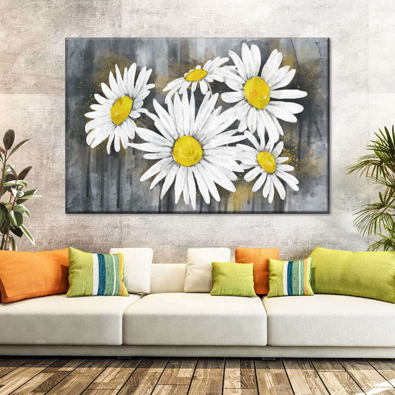 Daisy Bunch Canvas Print, 16" W x 24" H