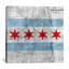 Drapeau de Chicago, carte, impression sur toile-35819404-115402049-115402076