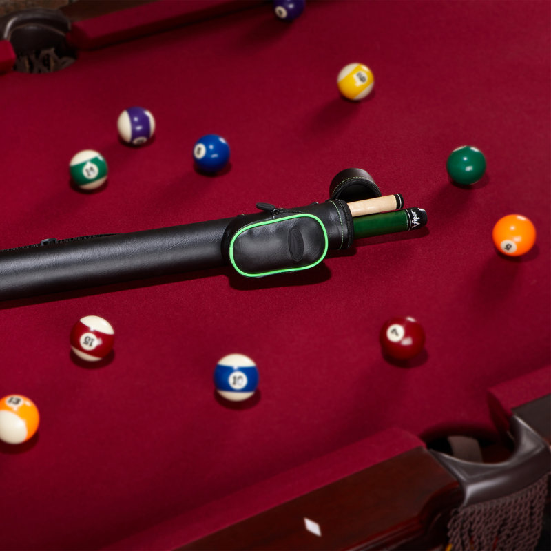 Étuis de billard à garnitures q-vault 2 pi 7 po, Vert