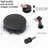 Matte Black Bathroom Sink Faucet 8" Widespread - 2 Handle 3 Hole 360 Swivel Spout, Scratch Texture, Water Efficient, Effortless Install Procedure Lavatory 2 Scratch- Surface, Saving, Simple Method-124242024