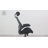 Westernport Ergonomic Drafting Chair with Headrest and Lumbar Support