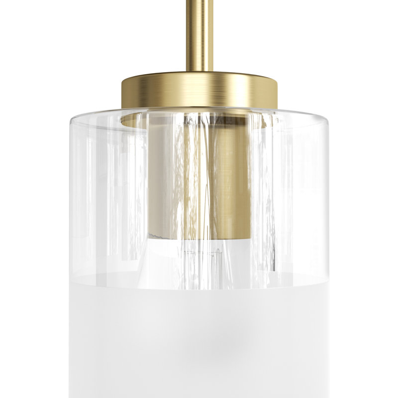 Renley 11.5"-3 Lights Modern ETL Cluster Brushed Brass Semi Flush Mount Lighting Fixture For Dining Room Hallway/ Living Room