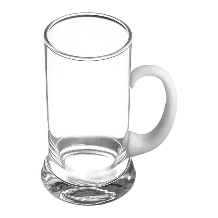 Charlton Home® Deyoung 24oz. Glass Beer Mug